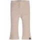 Flared pants wafel (donker beige)
