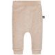 Soft rib broekje beige