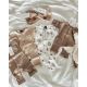Zomer boxpakje rib beige