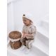 Mixed jogger light oak & sand