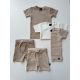 Long back t-shirt rib (ecru)
