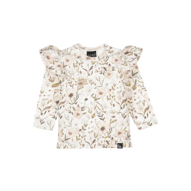 Ruffle longsleeve vintage bloom