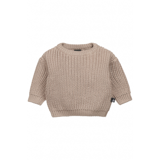 Knitted sweater (light oak)