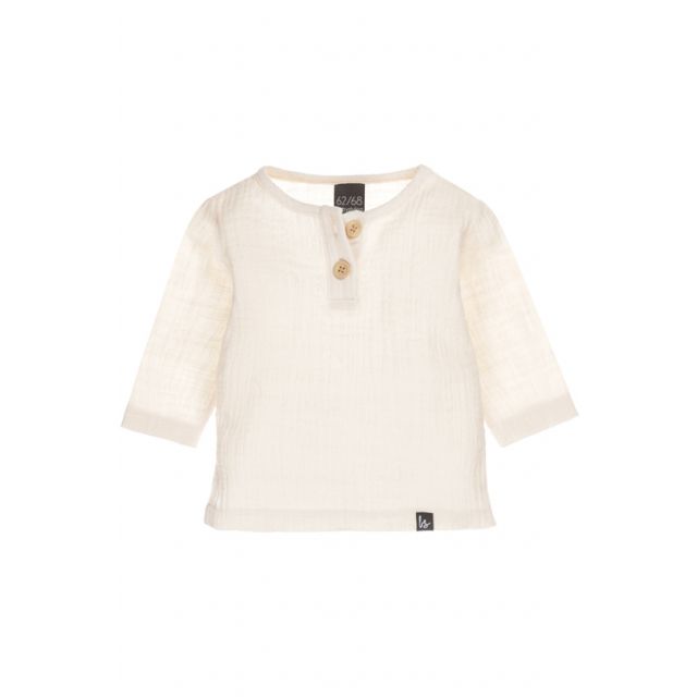 Linnen longsleeve nude