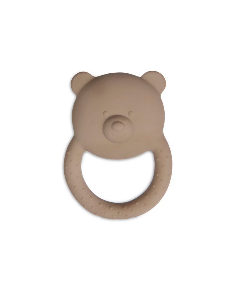 Bijtring Rubber Teddy Bear Biscuit