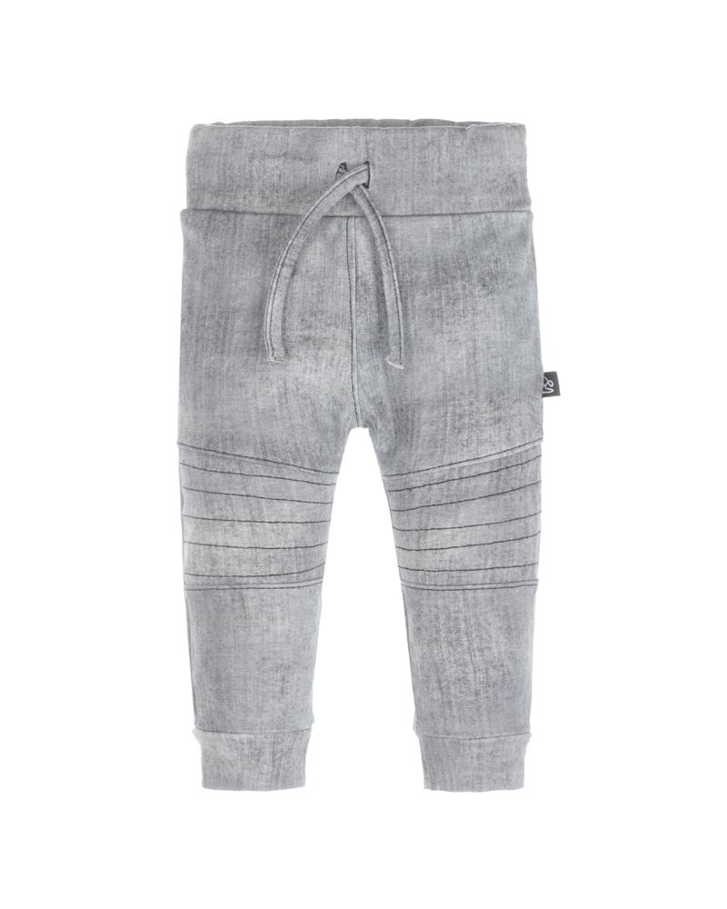 Biker broekje (jeanslook grijs)