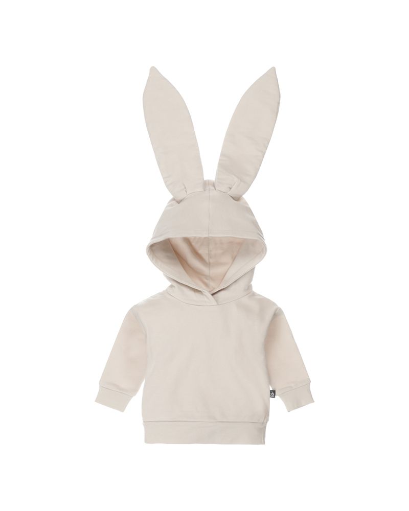 Capuchon sweater bunny ears (sand) 