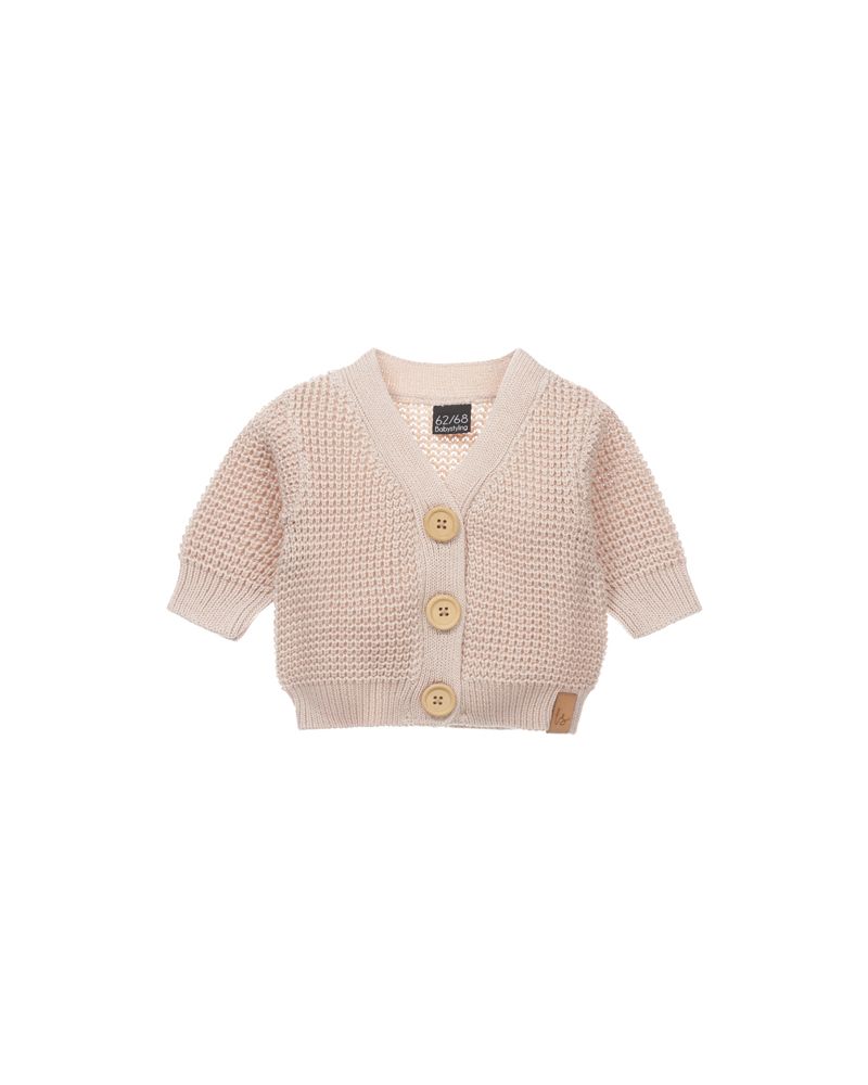 Knitted vestje beige