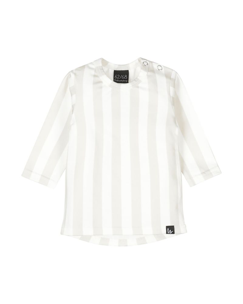 Longsleeve vertical stripes sand