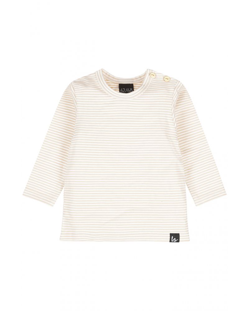 Longsleeve stripes sand