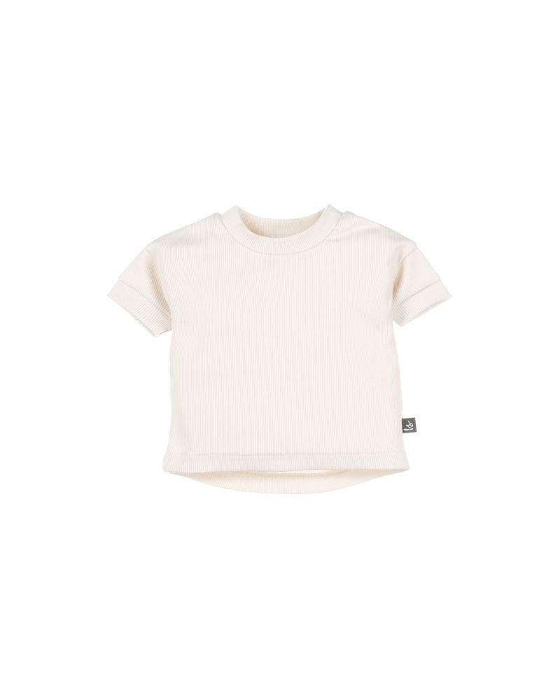 Oversized t-shirt rib (nude)