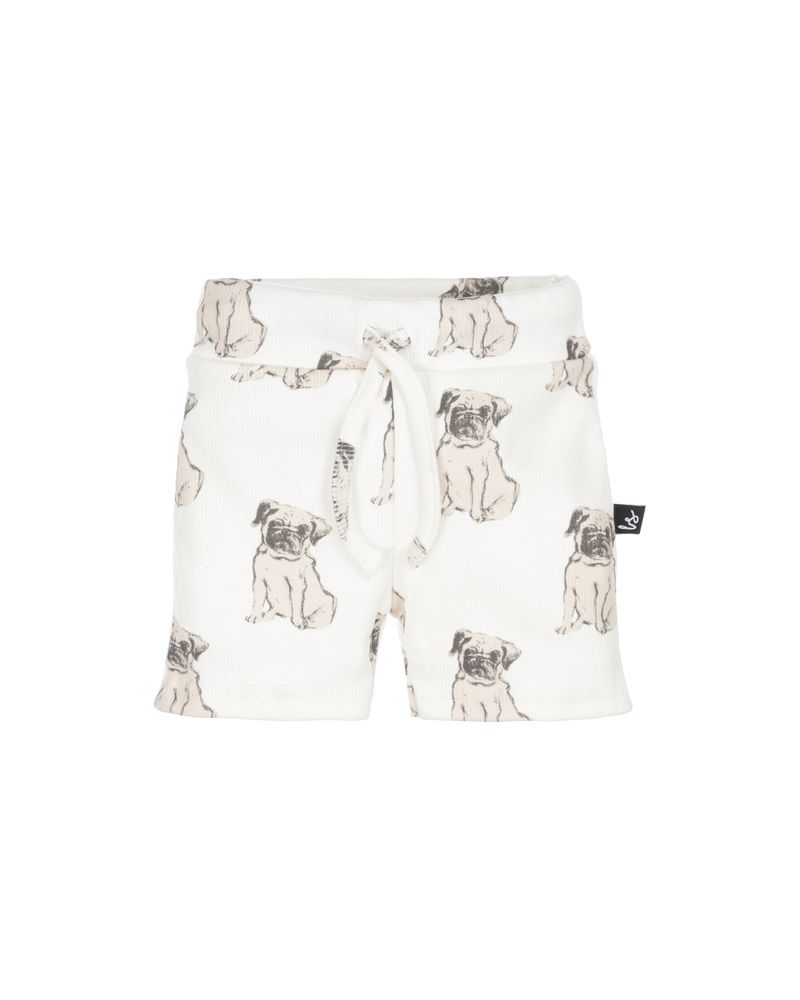 Rib jersey short hondjes