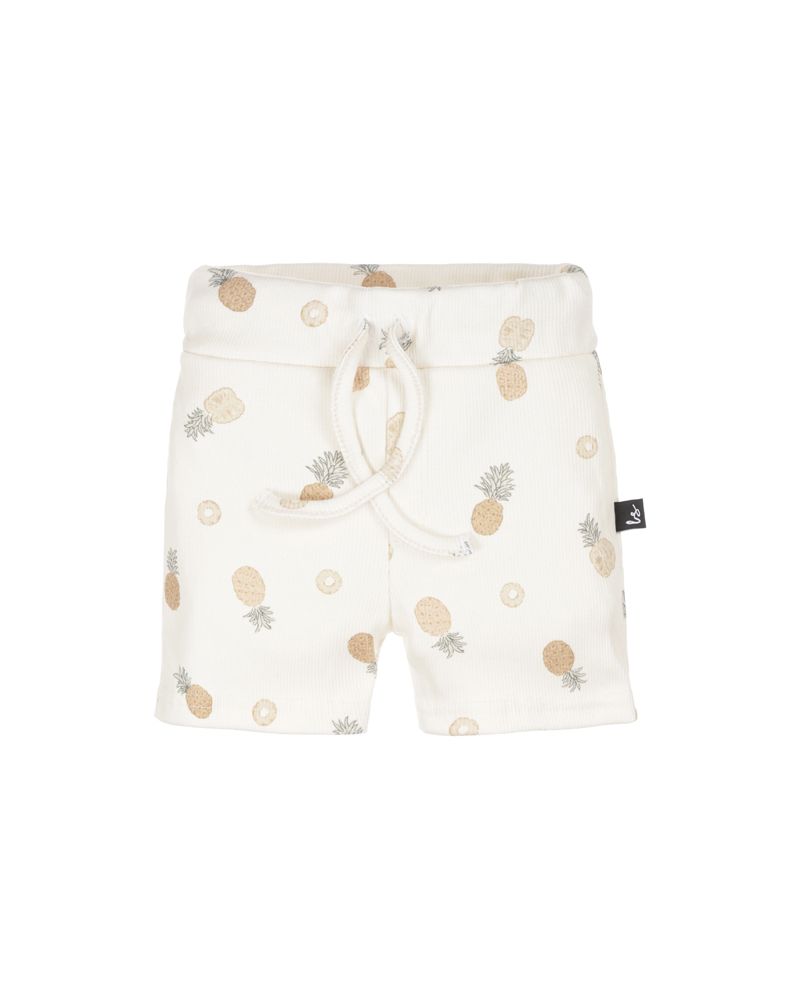 Rib jersey short sweet pineapples