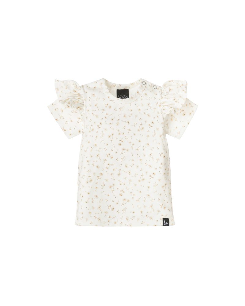 Ruffle t-shirt floral camilla