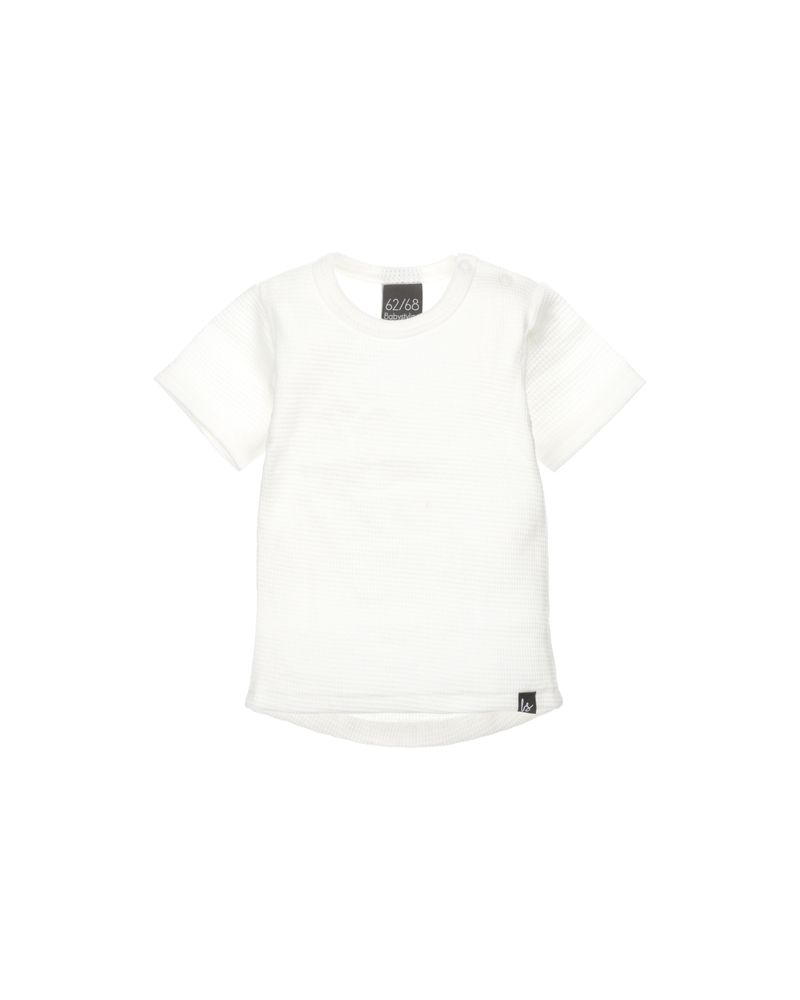 Wafel (ecru) t-shirt (rounded back)