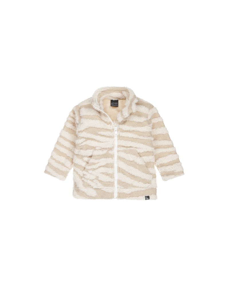 Zipper jacket teddy zebra