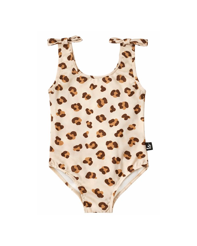 Badpakje leopard spots UPF50 uv-protection