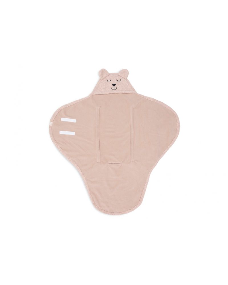 Wikkeldeken Bunny Pale Pink