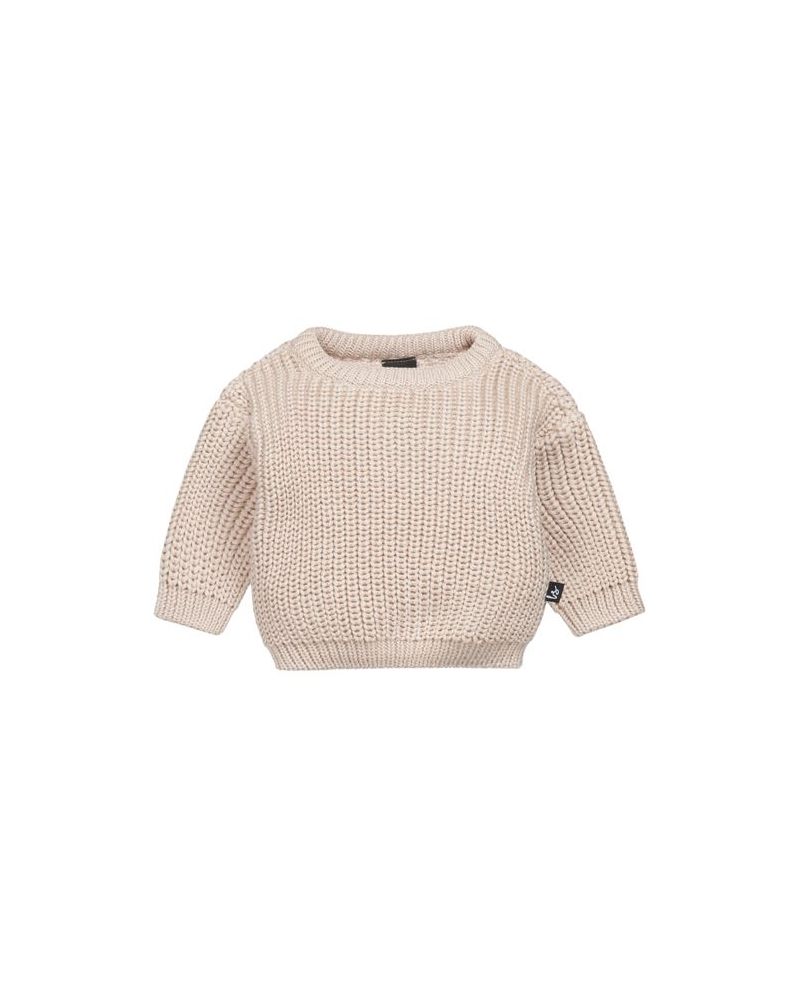 Knitted sweater (beige)