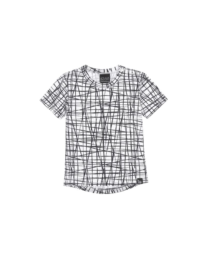 Maze t-shirt (rounded back)