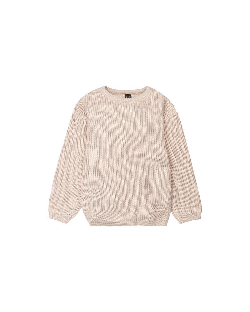 Knitted sweater (beige) Mystyles