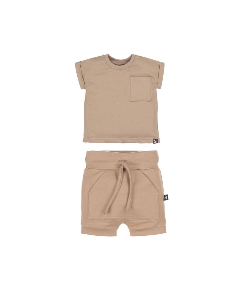 Outfit pocket set (dusty brown)