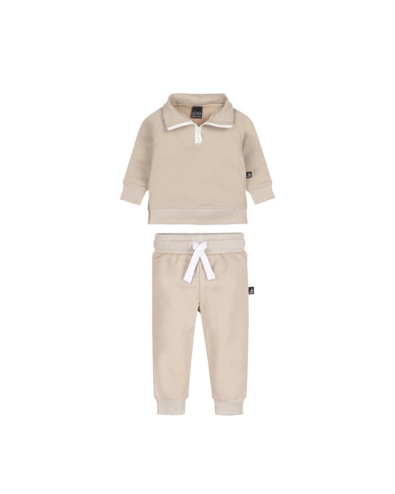 Outfit zipper set (beige)