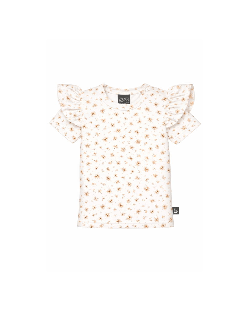 Ruffle t-shirt floral camilla