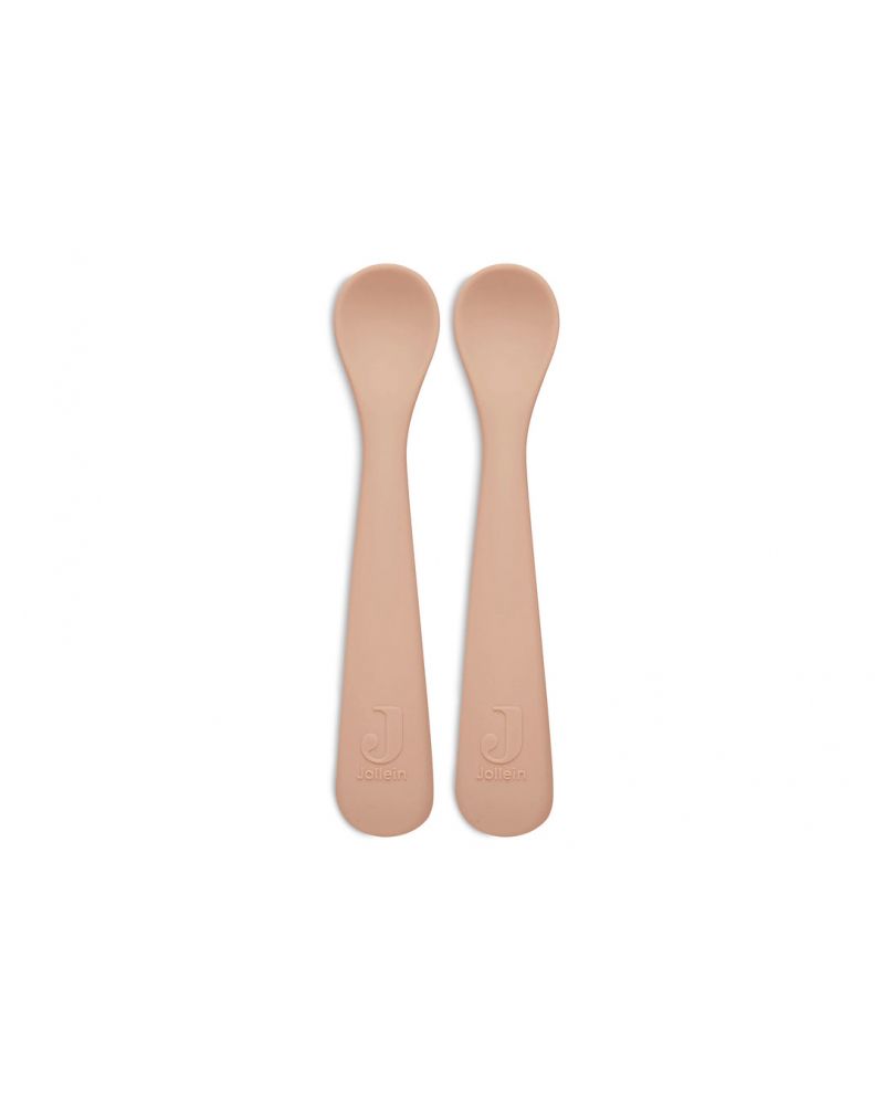 Siliconen Lepeltje Pale Pink (2pack)