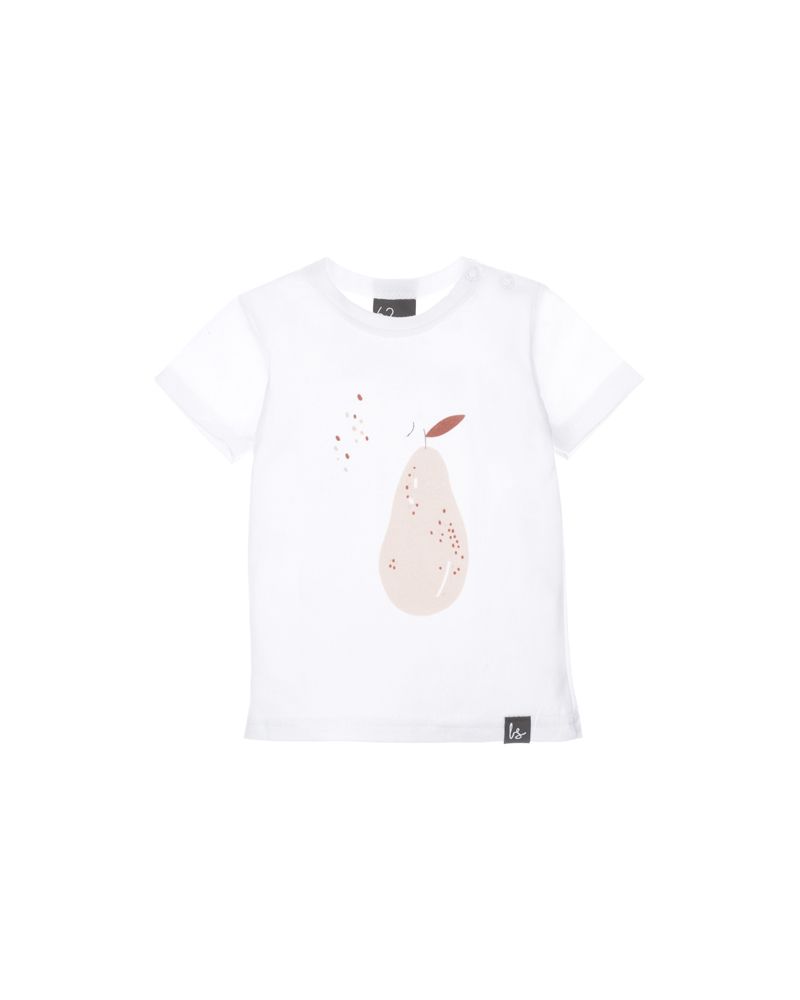 Pear t-shirt (wit/kleur)