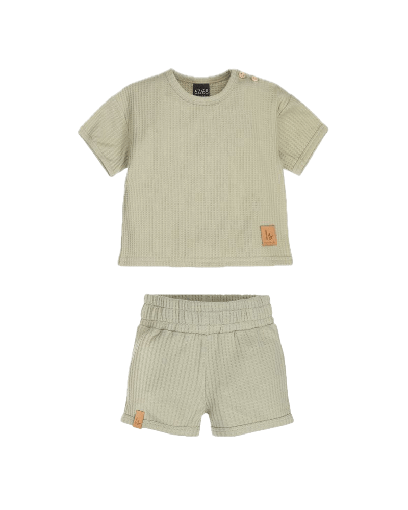 Outfit soft wafel green